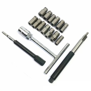 Kit de 17 Piezas de Alta Calidad para Limpiar y Rectificar Asientos de <span class=keywords><strong>Inyectores</strong></span> Diésel, de Acero al Carbono, para <span class=keywords><strong>Reparación</strong></span> de Motores Diésel - Product Image 4
