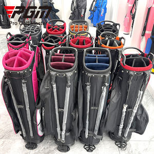 PGM Groothandel <span class=keywords><strong>Golf</strong></span> Stand Bag Op Maat Gemaakt Lichtgewicht Nylon Lederen Draagbare Mini Sunday <span class=keywords><strong>Golf</strong></span> Tassen - Product Image 6