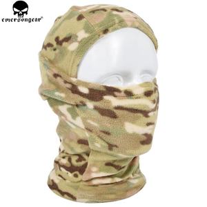 Cagoule tactique intégrale en polaire pour l'hiver, en nylon et polyester, camouflage, coupe-vent, équipement de protection individuelle - Product Image 1