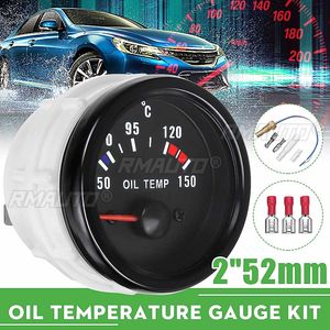 Kit de Medidor de Temperatura de Aceite Universal para Automóvil de 2 Pulgadas y 52 mm, Pantalla LED Digital de 12 V, Medidor de Temperatura de Aceite para Automóvil con Sensor de 1/8 NPT - Product Image 1
