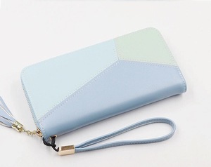 Dropshipping Shopify Stylish Women's Long - Style Multifunctional Clutch a Blend of <b>Wallet</b> Card Holder <b>Coin</b> Purse for Women - Product Image 2