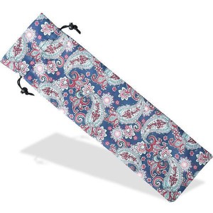 Bolso de Lujo Unisex para Mahjong y Póker, Gran Capacidad, con Diseño de Nuez de la India, Plegable, Portátil, para Viaje, Maquillaje y Almacenamiento - Product Image 2