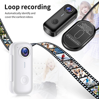Caméra corporelle magnétique CPT avec capteur CMOS 1080P 2K, taille pouce, enregistrement de mouvement, caméscope vidéo numérique WiFi