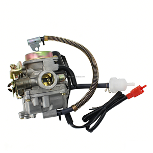 Kit de remplacement de carburateur, filtre à air et collecteur d'admission pour moteur de <span class=keywords><strong>scooter</strong></span>, VTT, cyclomoteur, kart GY6 50/49CC 4 temps (inclut le carburant) - Product Image 5