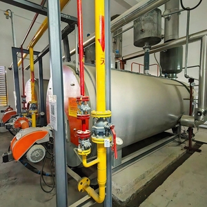 Chaudière à vapeur industrielle horizontale à tubes de feu, fonctionnant au <span class=keywords><strong>fioul</strong></span> diesel, haute pression, 2000 kg, nouvelle, automatique, certifiée ISO, à économie d'énergie - Product Image 3
