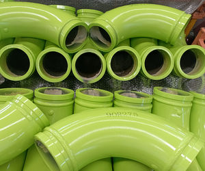 Coude de tuyau pour camion pompe à béton 30/45/90 degrés, double couche - Product Image 2