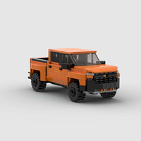 Compatible avec les briques de marque SUV, voiture de course, MOC, jouets éducatifs à assembler soi-même, blocs de construction en plastique ABS