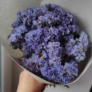 Ramo de Flores Decorativas de Myosotis Más Vendido al por Mayor, Flor de Estatice Seca y <span class=keywords><strong>Lavanda</strong></span> Marina - Product Image 2