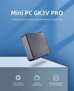 Giá Xuất Xưởng GK3 PRO Mini PC 8GB 128GB 4 Lõi Intel N5105 Win 11 Chơi Game Mini Pc Máy Tính Công Nghiệp Hỗ Trợ 4K HD WiFi <span class=keywords><strong>5</strong></span> - Product Image 6