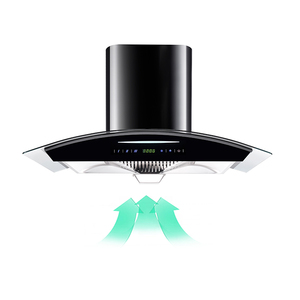 <span class=keywords><strong>Hotte</strong></span> de cuisine commerciale portable en acier inoxydable noir avec filtre - Product Image 1