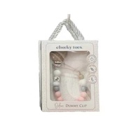 Boîtes d'emballage en papier aluminium pour enfants, Logo personnalisé, Rose or, anneaux de dentition pour jouets, Clip factice avec fenêtre transparente