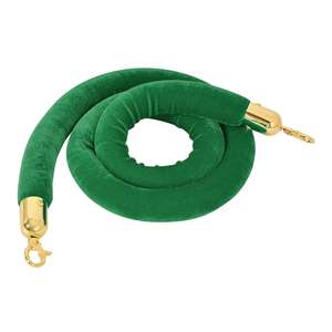 Green 59.0 Inch <b>Barrier</b> <b>Rope</b> for Crowd Control and Roadway Made of Steel - Product Image 3