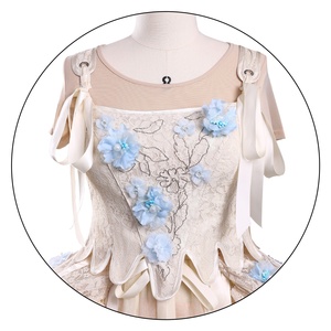 Abito da Cosplay della Principessa Enid Agnes di <span class=keywords><strong>Wednesday</strong></span> Season 2, Costume da Donna per Halloween - Product Image 5