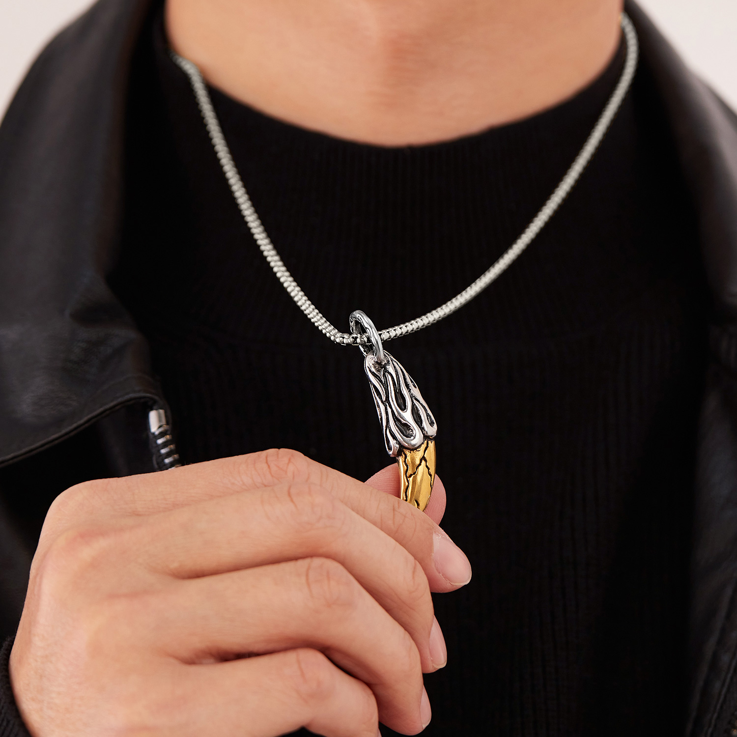 【YOURNUS】Ethnic Horn Necklace Crescent Horn Necklace – WarriorbyNaomi
