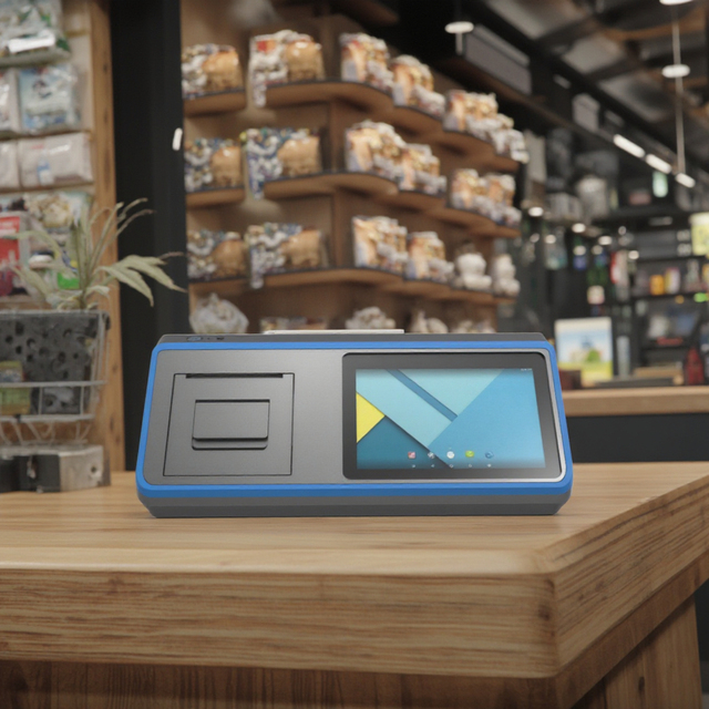 10-Inch Tablet POS Machine with 58mm Printer and NFC Screen Code Scanner for Retail in Shoe & Clothing Shops