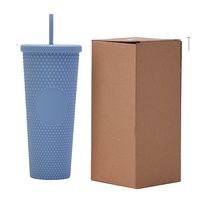 Vaso Reutilizable para Camping de 24oz, Doble Pared, Libre de BPA, Antiderrames, con Logotipo Personalizado, Ecológico, Apto para Lavavajillas, con Marcadores de Tiempo