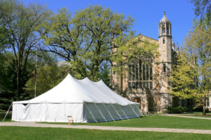 Tentes pour événements, mariage, fête, tente à poteaux et piquets, tente blanche en forme de <span class=keywords><strong>spire</strong></span> pour activités de plein air - Product Image 5