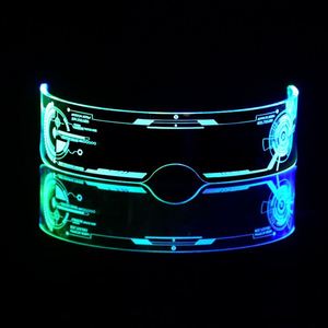 Factory Colorful LED Light Glasses Party Bar Music Festival Technology Glasses Bundy Sci-fi Christmas Halloween Gift - Product Image 5