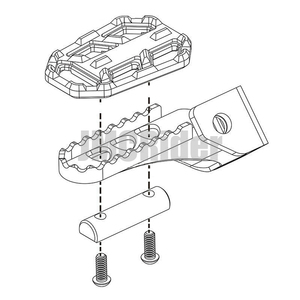 Estriberas anchas de aluminio CNC para motocicleta, pedales, reposapiés para BMW R1200GS R1200 <span class=keywords><strong>GS</strong></span> R 1200 <span class=keywords><strong>GS</strong></span> 2013-2017 - Product Image 5