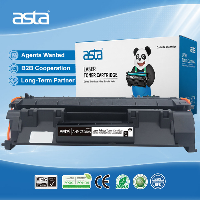 ASTA 85A 05X 12X 12A 18A 30A 49A 53A 55A 79A 80A 83X 88X Black Toner Cartridge With Chip Compatible for HP Printer Supplies