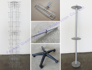 Customizable Metal Wire Display Rack Stand for Greeting Cards Rotating <strong>Post</strong> Card <strong>Holder</strong> for Floor Display - Product Image 3