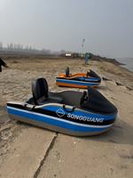 Mini jet ski électrique haute vitesse, coque EPP résistante aux chocs, monoplace, idéal pour les courses sur les lacs et les eaux côtières