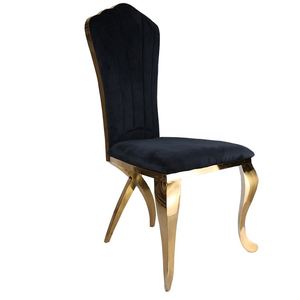 Sillas moderno Mini de Hqh Venta caliente suave de cuero Metal Marina acolchado apilable de oración <span class=keywords><strong>en</strong></span> el Hotel de lujo silla - Product Image 4