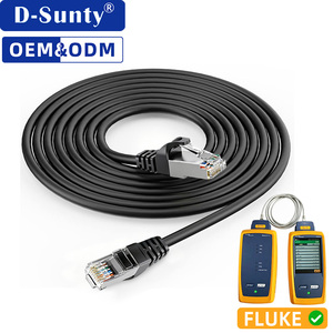 Cable Ethernet Cat5e para Exteriores FTP STP, 100% Cobre Desnudo, Cable de Conexión RJ45 PVC, 24AWG 26AWG 28AWG, 10m-30m, 8P8C, CE RoHS, Venta al Por Mayor - Product Image 2