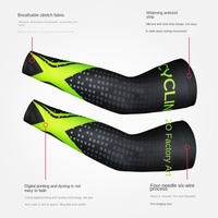 Manchons de bras de cyclisme en spandex personnalisés, protection UV, soleil, sports de plein air, respirant, compression, course à pied, unisexe, été, rafraîchissant, rapide
