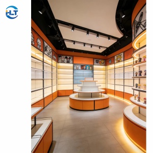 Vitrines et comptoirs d'exposition LED lumineux, écologiques et étanches, présentoirs de détail personnalisés pour magasins de jouets et blind boxes - Product Image 3