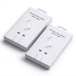 อะแดปเตอร์ชาร์จไฟ 20W USB-C PD หัวปลั๊ก EU US UK ชุดอุปกรณ์ชาร์จสำหรับเดินทางพร้อมสายชาร์จ Type C ใช้ได้กับ iPhone 15-18 - Product Image 5