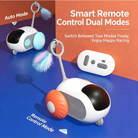 Jouet interactif intelligent pour chat Elecpet, souris automatique avec télécommande, rechargeable par USB, design amusant