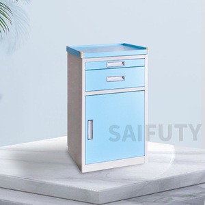 Gabinete de Hospital Saiford SFD-810 con Tapa de Acero Azul Lago, Unidad de Almacenamiento Completamente Ensamblada para Uso en Salas - Product Image 1