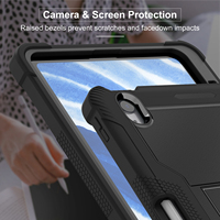 Housse de protection robuste et antichoc pour tablette, support multicolore pour iPad Air 11 (2024) (2025) (2026)
