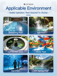 ระบบกรองน้ำตู้ปลาแบบติดตั้งด้านข้าง CATAQUA FRP ระบบกรองน้ำบ่อปลาคาร์ฟ ระบบกรองทราย - Product Image 6