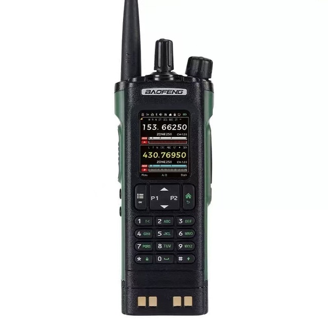 Factory Direct UV-32 High-Power 10W Full-Band Walkie-Talkie GPS One-Click Sweep Frequency Dual Display FM Radio