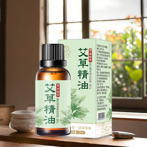 Olio essenziale di artemisia 10ml massaggio idratante artemisia nutriente a base di erbe naturali aromaterapia cinese - Product Image 1