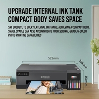 Imprimante photo Epson EcoTank L18050 A3+ 6 couleurs sans fil avec réservoir d'encre, compatible avec l'impression de CD/DVD et de cartes d'identité PVC