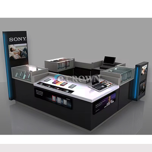 Design Mall Kiosk Bmobile Phone case Frightened Retail Store Phone Repair Cabinet OEM - Product Image 4