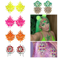 Cache-tétons en diamant, bijoux personnalisés, lingerie sexy, autocollants en cristal pour les tétons, adhésifs pour le corps et les femmes sexy