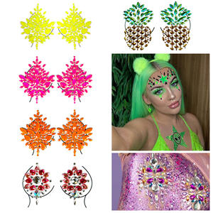 Diamante capezzolo pasticcini gioielli personalizzati Lingerie Sexy di cristallo capezzolo adesivo adesivo per il corpo e Sexy signora - Product Image 3