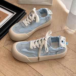 Spring Summer New Student Women <b>Shoes</b> <b>White</b> <b>Shoes</b> Breathable Casual Board <b>Shoes</b> Versatile Trendy <b>Flat</b> <b>Shoes</b> Korean Ins Sneakers - Product Image 5