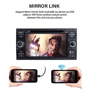 Autoradio 2 DIN 7 pouces 4 <span class=keywords><strong>c</strong></span>œurs avec GPS, amplificateur, Carplay et Android Auto pour <span class=keywords><strong>Ford</strong></span> <span class=keywords><strong>C</strong></span>-<span class=keywords><strong>Max</strong></span> 2003-2010 - Product Image 5
