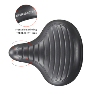 Siège <span class=keywords><strong>de</strong></span> vélo électrique KEREACHY, coussin <span class=keywords><strong>de</strong></span> siège souple imperméable, double <span class=keywords><strong>amortisseur</strong></span>, <span class=keywords><strong>selle</strong></span> à vide, épaissi, élargi, massage - Product Image 5