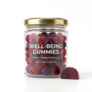 Suplemento de Gomitas Herbales con Colágeno, Probióticos y Vitamina C Microencapsulada de Marca Privada, Activos Funcionales Personalizados OEM - Product Image 1