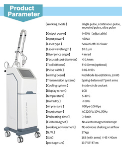 เครื่องเลเซอร์ CO2 กำลังสูง 120 วัตต์ สำหรับรักษารอยแผลเป็น รักษาสิว และกระชับผิว คุ้มค่าที่สุด - Product Image 6