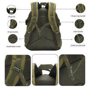 กระเป๋าเป้สะพายหลังคุณภาพสูงสำหรับผู้ชายและผู้หญิง ยี่ห้อ Lupu กันน้ำ ใส่แล็ปท็อปได้ เหมาะสำหรับการเดินป่าและกิจกรรมกลางแจ้ง - Product Image 3