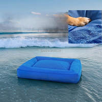 Lit surélevé pour chiens et chats en tissu Oxford - Imperméable, résistant aux morsures, amovible, lavable, respirant, lit orthopédique
