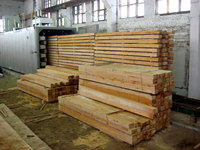 Équipement de séchage du bois, sécheur de placage de bois, chambre de séchage sous vide pour la production de contreplaqué, commande PLC, chauffage à l'huile de transfert de chaleur