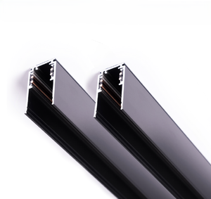 Hiện đại 48V điện áp thấp H hồ sơ trong nhà LED theo dõi hệ thống ánh sáng Đường Sắt Phụ kiện kết nối hiệu quả cao chiếu sáng trong nhà - Product Image 3